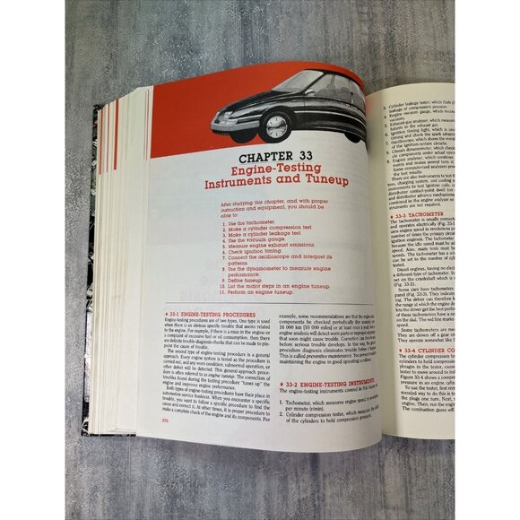 Automotive Mechanics Crouse And Anglin Second Canadian Edition Rare Hardcover - Picture 11 of 14